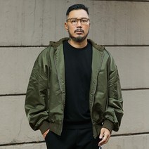 파이브엑스라지 남성 오버핏 후드 항공점퍼