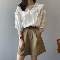 루나걸 포디 빅카라 블라우스