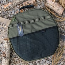 데이즈온샵 캠핑 주철팬 그리들 원형팬 보관 파우치, 그린, 1단