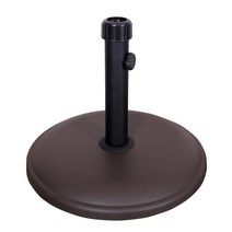 위드퍼니처 썬베이스 파라솔 받침대 16kg, 브라운, 1개
