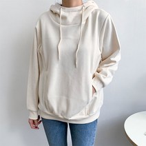 아일렛 기모 후드 티셔츠