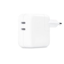 Apple 35W 듀얼 USB-C 포트 전원 어댑터 MNWP3KH/A, 1개