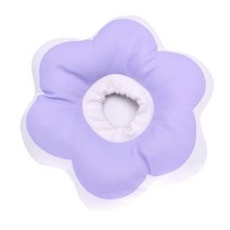 강아지 고양이 방수 꽃잎 넥카라 파스텔보라 L, 140g, 1개