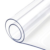 예피아 PVC 모서리 라운딩 테이블 매트, 투명, 두께 3mm x 폭 70cm x 길이 150cm