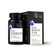 비타민하우스 파이토 멀티비타민 포 우먼 78g, 60정, 1개, 60정 x 1개