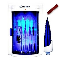 닥터크리너 자외선 칫솔살균기 SK-400 + 건전지형 휴대용 칫솔살균기 BIO-201, SK-400(살균기), BIO-201(휴대용 살균기), 블루(살균기), 패턴와인(휴대용 살균기)