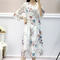 루나걸 오마쥬 쉬폰 원피스