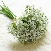 STUDIO201 조화 풍성한 안개꽃 부쉬 16p, 화이트