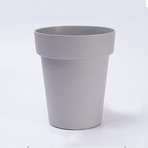 모리앤 원형 플라스틱 화분 대형 13L 2530, 그레이