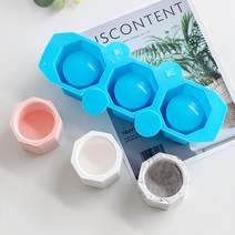 홈플로우 아로마 테라피 석고 컵 고퀄 실리콘 몰드, C형