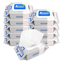 아이프리 더 클린 손소독 티슈 휴대용 캡형, 30매, 10개