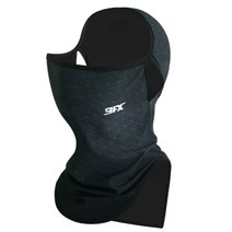 나인에프엑스 남성용 엑티브 바이커 바라클라바, 롬버스 그레이