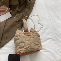 MA 퀄팅 복조리 체인 크로스백