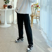 끌레느모네 여성용 베이직 슬림밴딩 트레이닝 팬츠