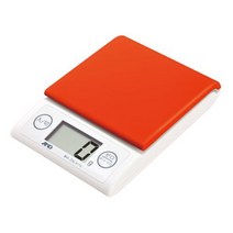 일본직발송 10. 에이 앤드 데이(AD) AD 디지털 홈 스케일 [오토 제로 모드 포함] UH -3303 -R [표량: 2000, One Size_레드