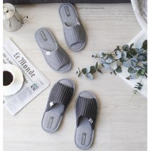 논슬립 층간소음방지 남성 여성 실내슬리퍼 사무실 가족 집안슬리퍼 실내용 주방, 네이비(남성용)
