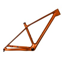 T1000 29er MTB 카본 프레임 하드 테일 148x12mm 부스트 BB92 플랫 마운트 디스크 브레이크 UDH 행거 슈퍼 라이트 산악 자전거, 주황색+XL