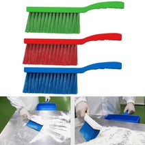 HACCP 식품공장 주방 부드러운모 테이블 청소솔 간편청소 제빵공장 해썹, 쓰레받이 빨강