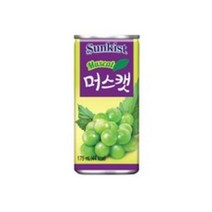 썬키스트 머스캣 (175ml x 60캔), 175ml, 60개