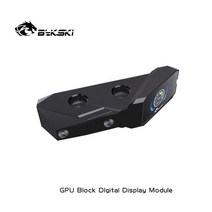 Bykski-GPU 워터 블록 EVGA RTX3090/3080/3080ti FTW3 게임용 그래픽 카드 라디에이터 VGA 쿨러, 04 POM Display