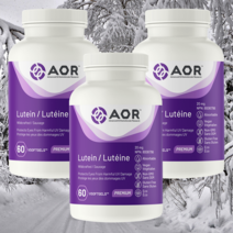 캐나다 aor 루테인 20mg 루틴 뉴테인 메리골드 영양제 60 비건 소프트젤 3개