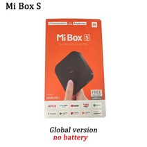 샤오미-Mi TV 박스 S 4K HDR 안드로이드 TV 8.1 울트라 HD 2G 8G 와이파이 구글 크롬캐스트 셋톱박스, sales packing_Eu 플러그