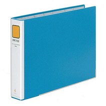 문화 A3 파이프바인더 50x80mm 군타입 B870-81 하늘 서류파일 문, 단품