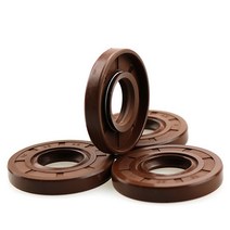ID 15 MM TC 오일 씰 스켈레톤 브라운 불소 FKM 고무 유압 스프링 링 개스킷 15x21x4 15x23x7 2 피스, 05 15x24x7  2PCS