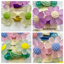 예쁜 여아 머리방울 토끼 동물 모양 유아머리끈 다양한 스타일 헤어밴드