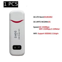 휴대용 공유기포켓 4G LTE 라우터 WiFi 중계기 신호 증폭기 네트워크 확장기 모바일, [05] White 04 1PCS, 05 White 04 1PCS