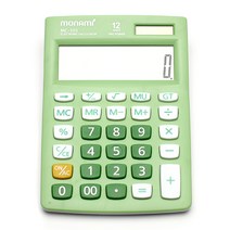 모나미 미니계산기 세무사계산기 휴대용 회계 계산기