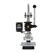 가죽 화인 불박기 불도장 각인 프레스 엠보싱기 피혁 수동 금박기계 핫 스탬핑 머신, E-3