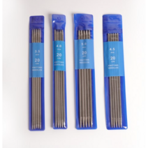 스테인리스 장갑 양말 대바늘 4종 x 5p, 5세트