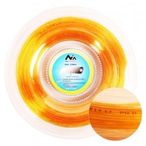 니아 SOFT 타구감 톱스핀 테니스 스트링 줄(3색/1.2/1.25mm/200M) 부드러운 스핀좋은, 니아 폴리 골드 1.20mm