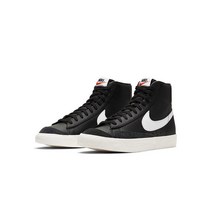 나이키 남성 Blazer 미드 77 Vintage-Inspired Casual Sneakers from Finish Line - Black Sail 32M415275