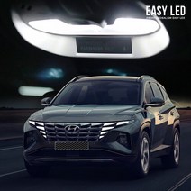 EASYLED 실내등 K8 4세대카니발KA4 투싼 NX4 아반떼 CN7 쏘렌토 MQ4 쏘나타DN8 싼타페TM DM 더뉴 K5 DL3 더뉴K7 올뉴K3 모닝 레이 니로 렉스턴, 1세트, 투싼NX4_LED번호판등 포함(썬루프형)