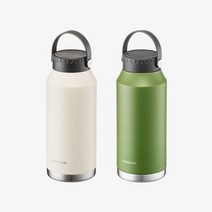 락앤락 슬로 캠핑/아웃도어 핸들텀블러 500ML/1L, 02_1L, 샌드베이지(LHC4324)
