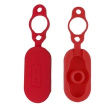 스쿠터 충전기 포트 커버 방수 보호기 자전거 용 비 변형 액세서리, 01 Red, 한개옵션1