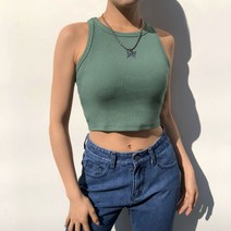솔리드 스트레치 슬림 나시티 조끼 5칼라 BR0044