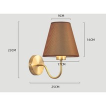 조명 커튼 특수 주방 식탁 침실등 110V/220V 벽 램프 LED E27 전구 패브릭 전등 갓 Sconces 호텔 침실 Bedside 거실 계단 홈 장식 led 인테리어 벽등 독, same as picture 11, CHINA, 0-5W + Nature White(3500-5500K