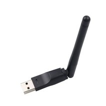 네트워크 랜카드 Mini USB Wireless Transmitter 90 Degree Rotation Antenna 2.0 Adapter Converter Home Office
