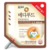 환자 영양식 메디푸드 고농축 단백질 영양제 (400ml 20팩) 피딩줄 10개, 400ml