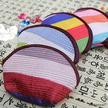 파우치/전통/설날/답례품 동전 설선물 전통 미니색동