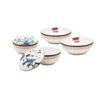 [한국도자기] 초충도 예단 단반상기 6p 간단한 예물, 6개