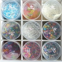 [아주문구도매상] 3000원슬라임토핑컬렉션 세트, 12세트, 랜덤