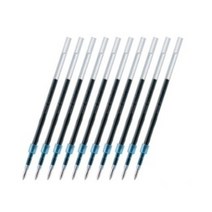 유니 uni 제트스트림 단색 볼펜심 / 유성볼펜 리필 10개입 (0.38mm 0.5mm 0.7mm 1.0mm), 0.38mm, 블루(SXR-38)
