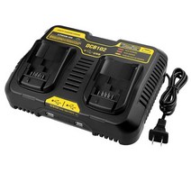 디월트 10.8V-20V 듀얼 리튬 이온 배터리 충전기 핸드폰 충전기