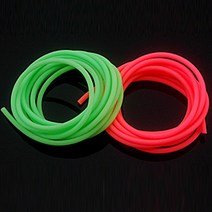 이누잇 형광 고무 파이프 축광 튜브 와와미끼, 그린(소)