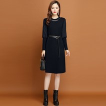 마린 원피스 옷 긴팔 니트 이너 니트원피스 예쁜원피스 롱니트원피스 겨울 원피스