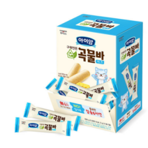 [일동후디스] 아이얌 구워만든 순곡물바 치즈 대용량팩 (50개입)
